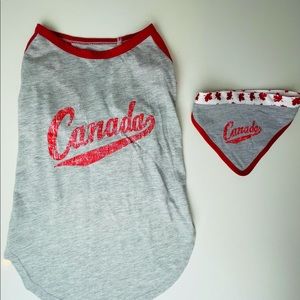 2/pc Shirt & Bandana - New/Never Used -Pet Apparel